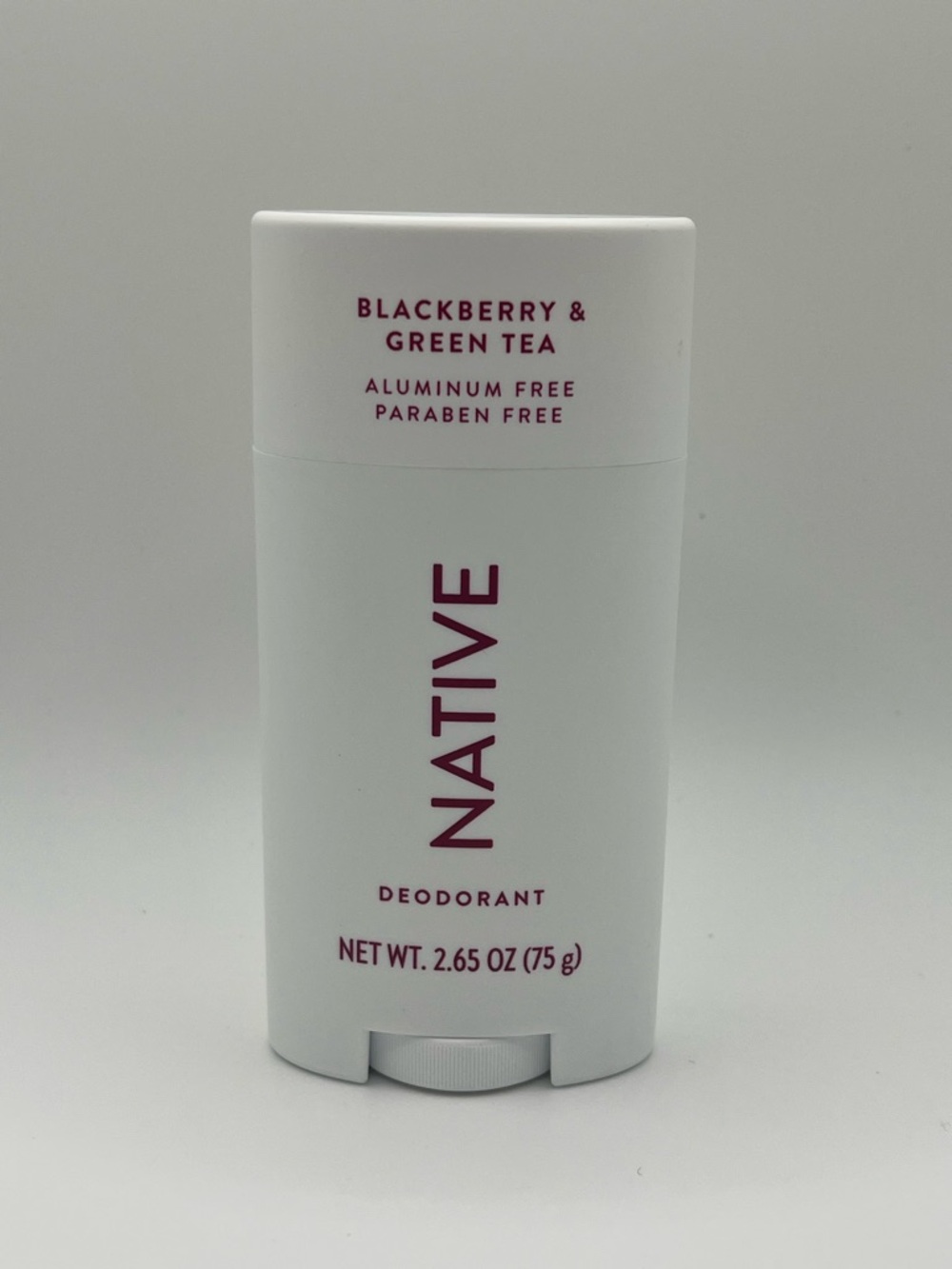 Native Deodorant Blackberry & Green Tea Aluminum Free 2.65 oz New
